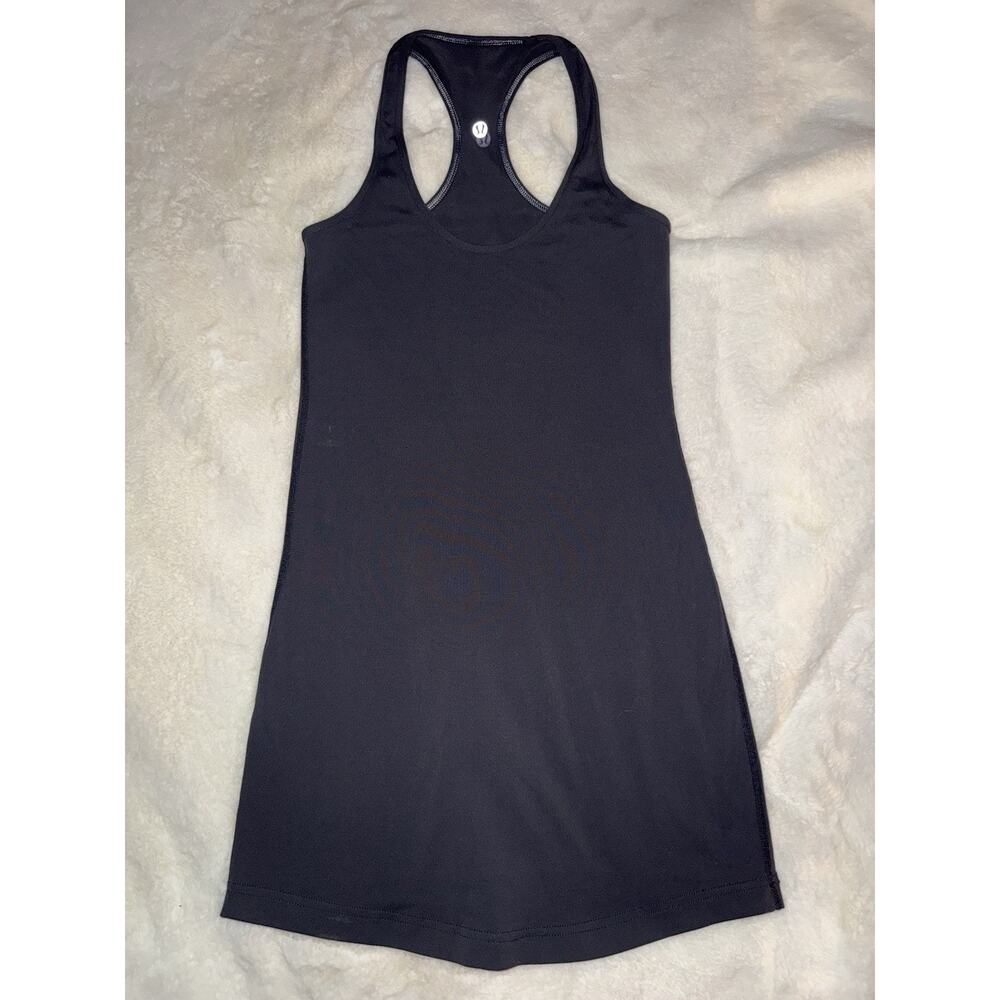 Lululemon Women’s Racerback Tank Top Black Athletic Yoga Running No Size Tag